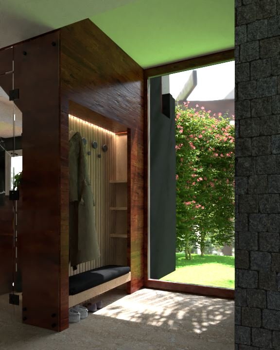 San Benito · Interiorismo, Mudroom