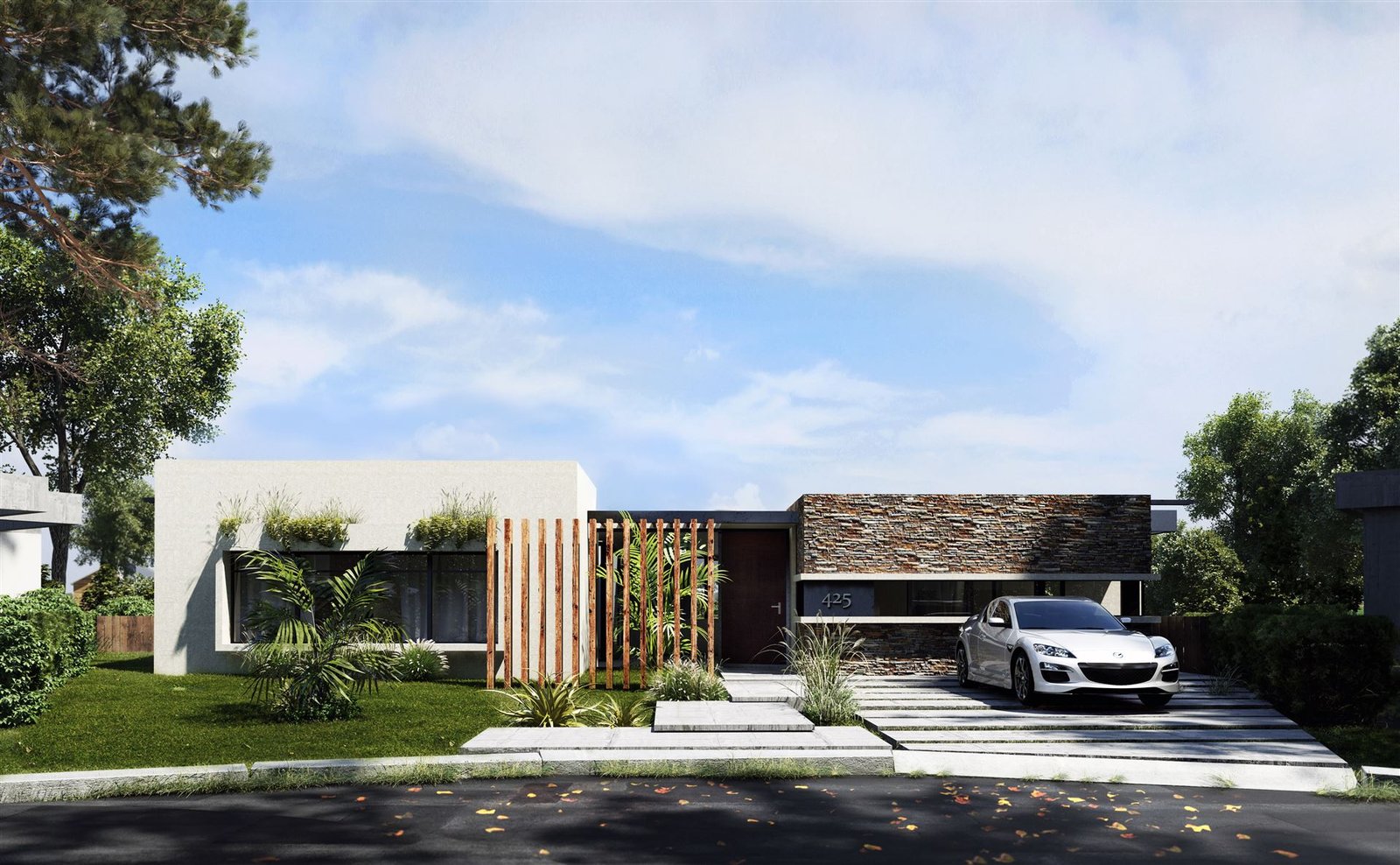 San Ramiro · Casas 424 y 425, Casa 425, frente