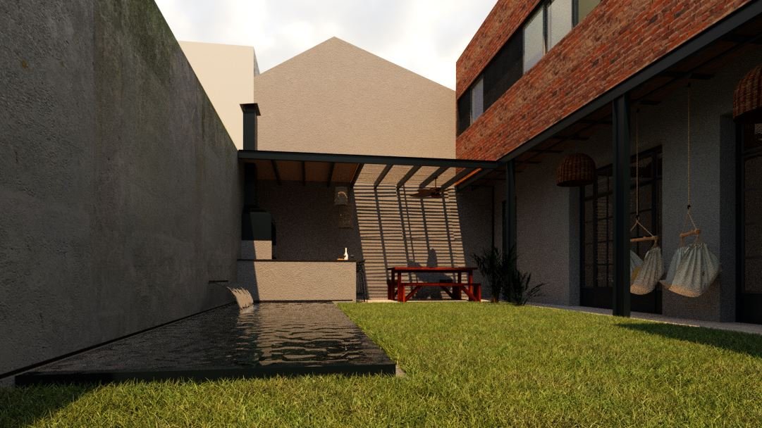 Azcuénaga · Casa I, Patio