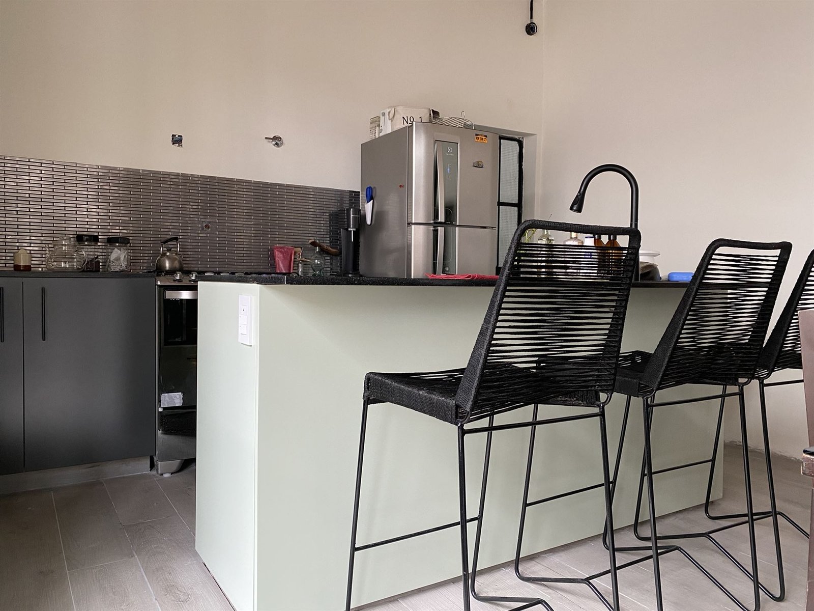 Azcuénaga · Casa I, Cocina terminada